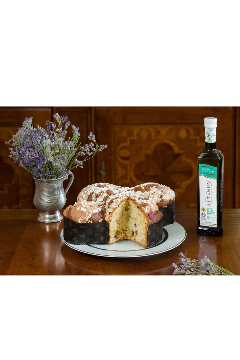 Colomba figs and chocolate