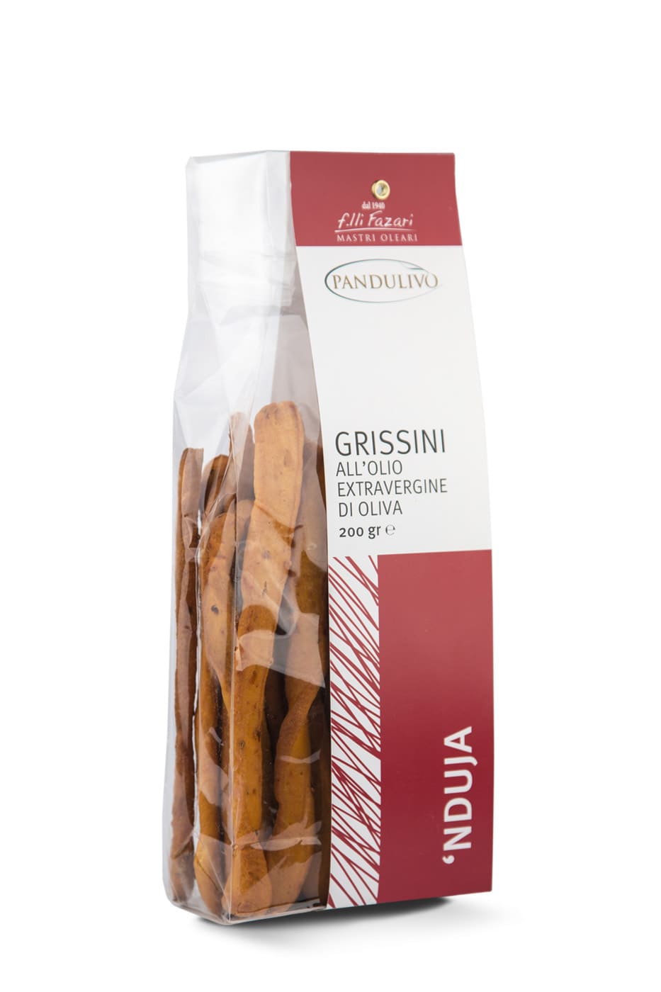 Grissini all’Olio Extravergine di Oliva – ’Nduja